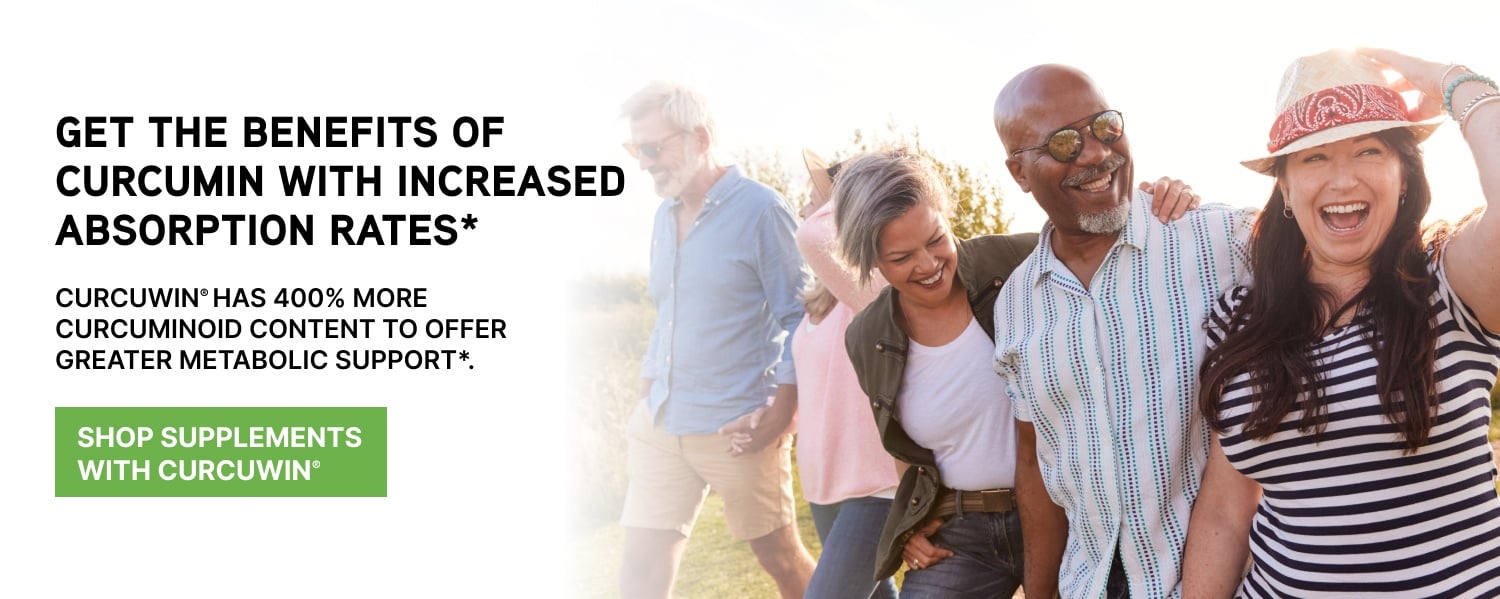 Shop supplements with CurcuWIN for curcumin with increased absorption rates