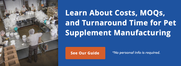 pet supplement manufacturing - solution comparison guide